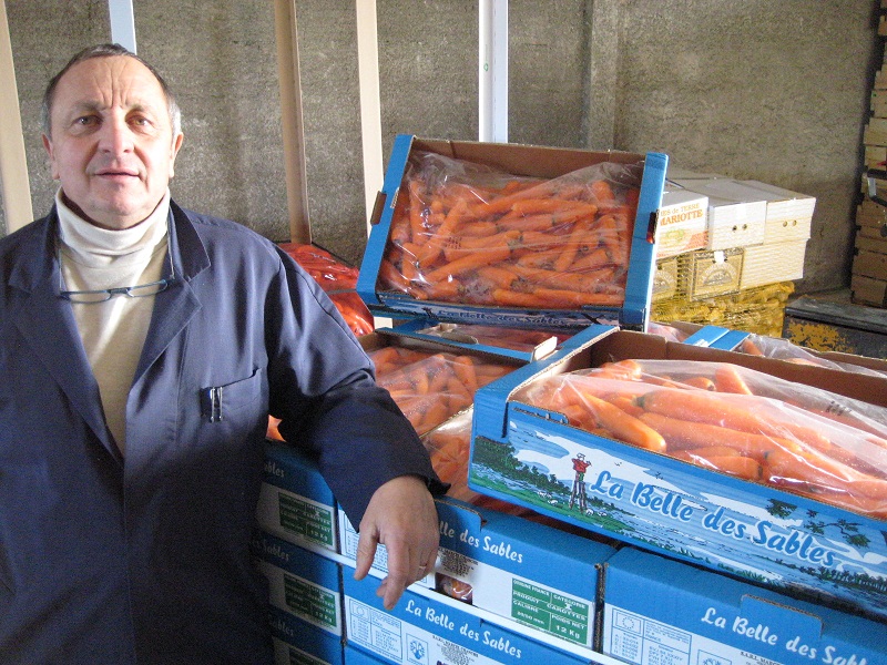 DUBOURG - CHANCHE Sarl, Achat de fruits et légumes sur le MIN