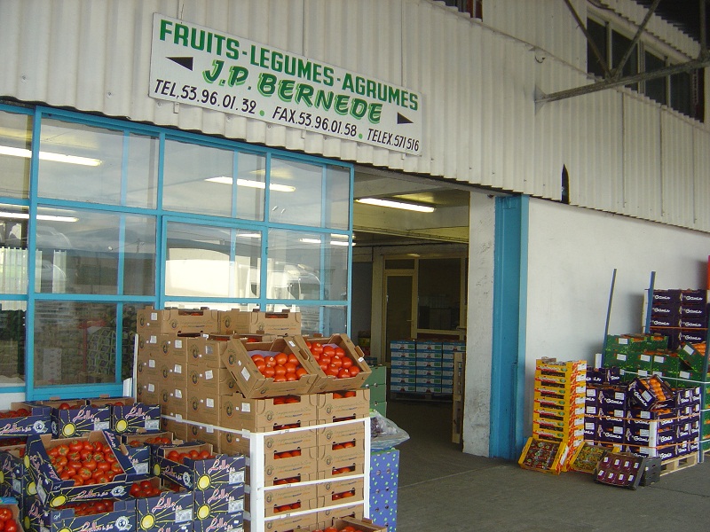 BERNEDE Sarl, Vente en gros de fruits et légumes